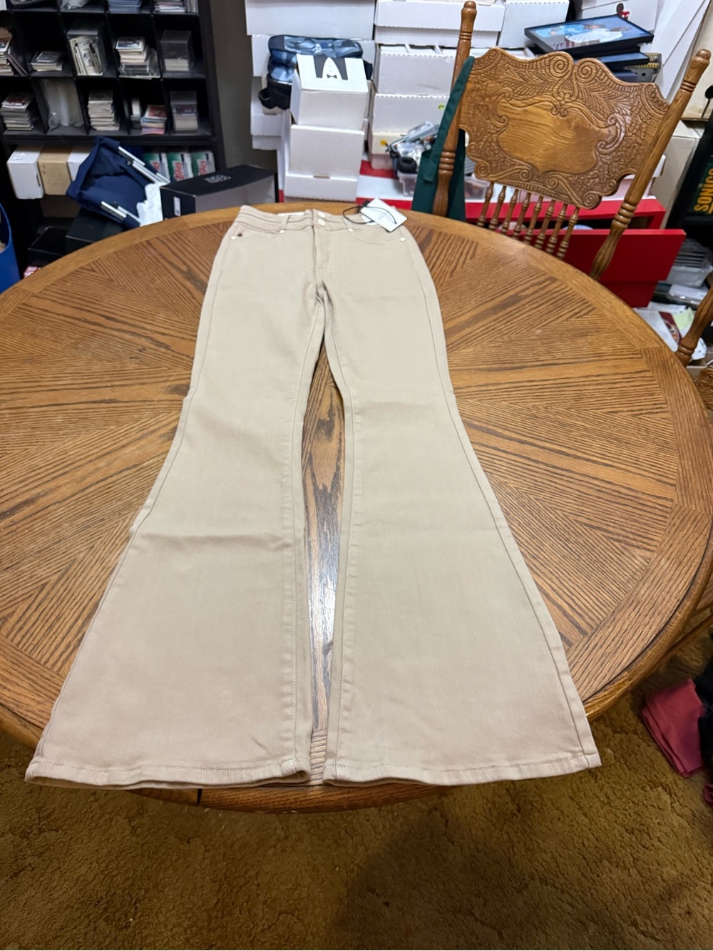 New with Tags Judy Blue High Waist Tan Jeans